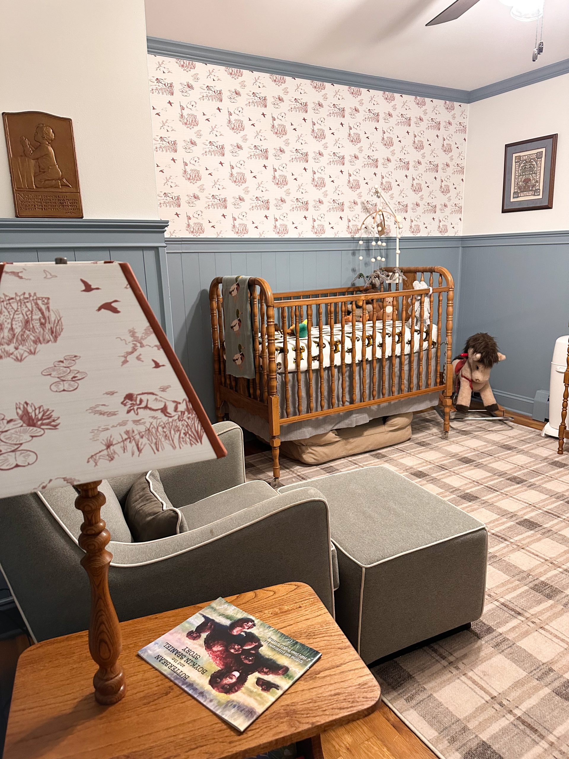 Vintage Inspired Boys Nursery - Well She Tried